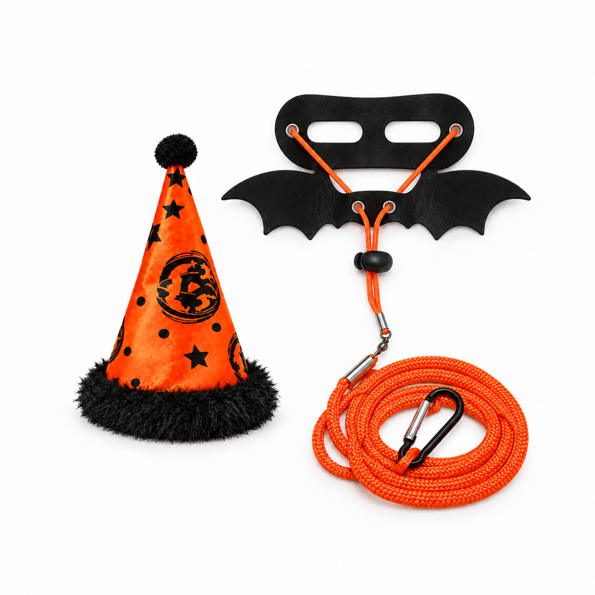 Halloween Hat and Leash Sets for Lizards