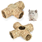 Woven Straw Pet Tunnel Hideout