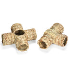 Woven Straw Pet Tunnel Hideout