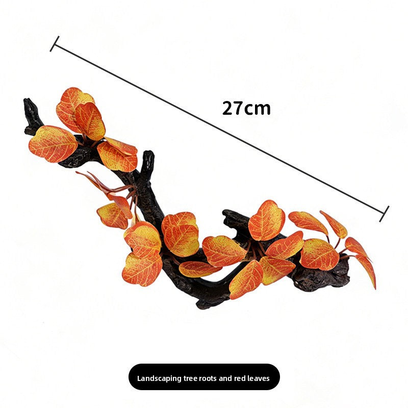 Reptile Climbing Tree Branch Decoration