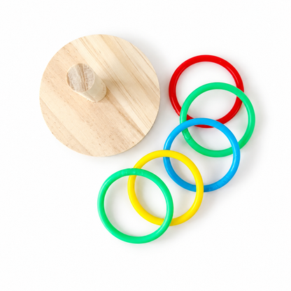 Ring Toss Toy for Pet Birds