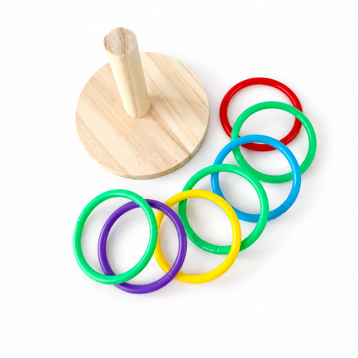 Ring Toss Toy for Pet Birds