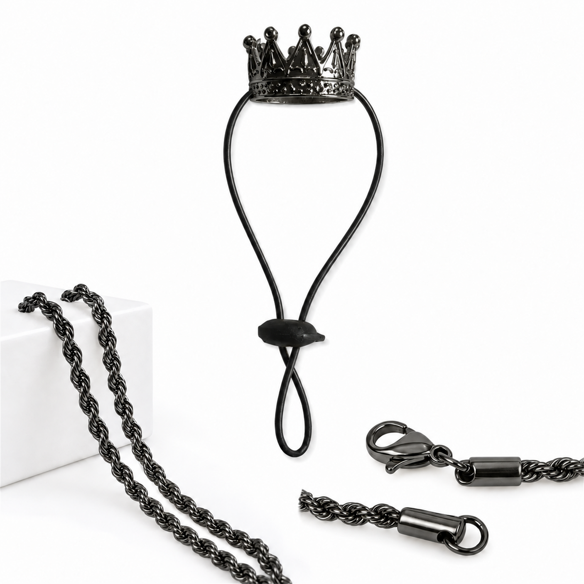 Reptile Crown & Necklace Costume Set