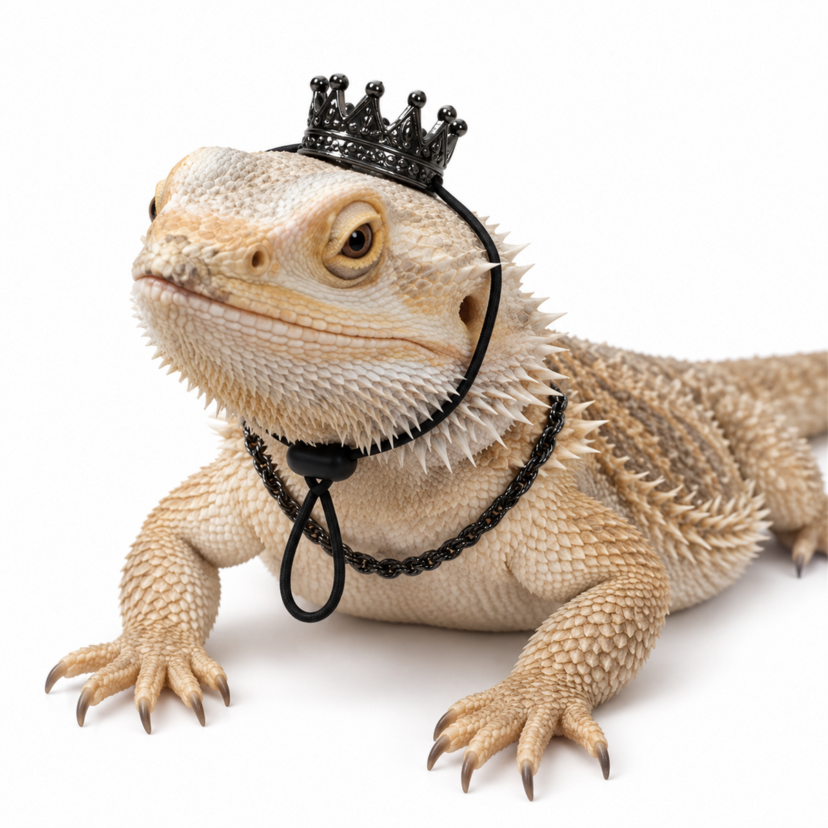 Reptile Crown & Necklace Costume Set