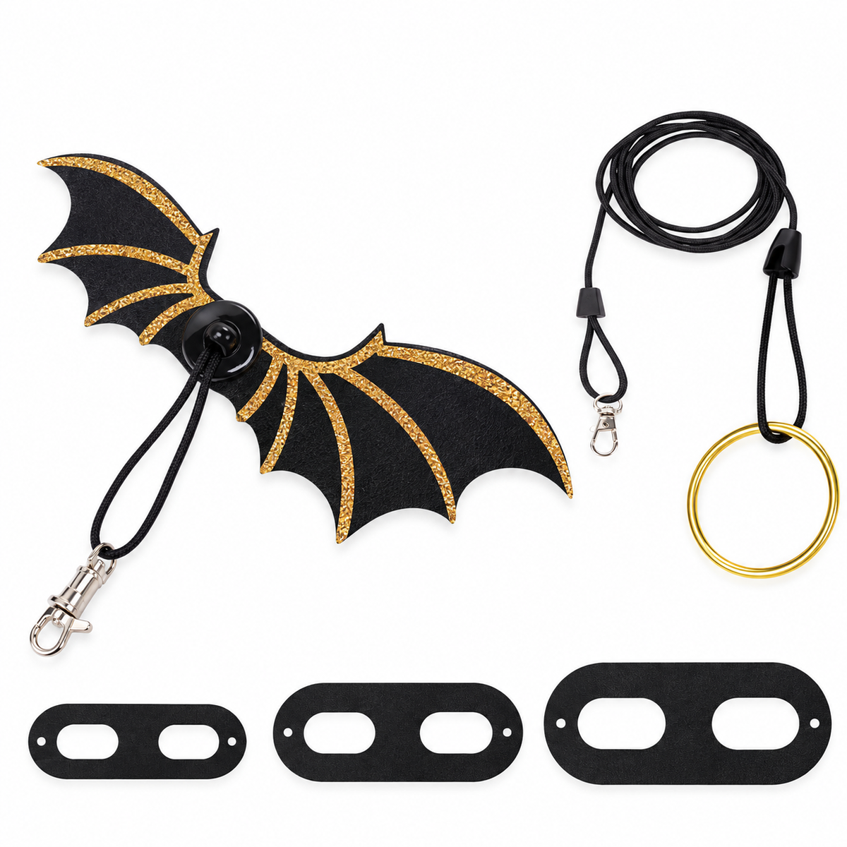 Bat Wing Leash Set for Lizards
