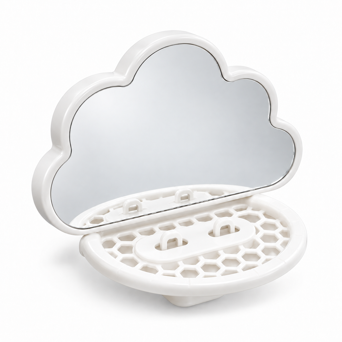 Cloud Mirror Perch for Pet Birds