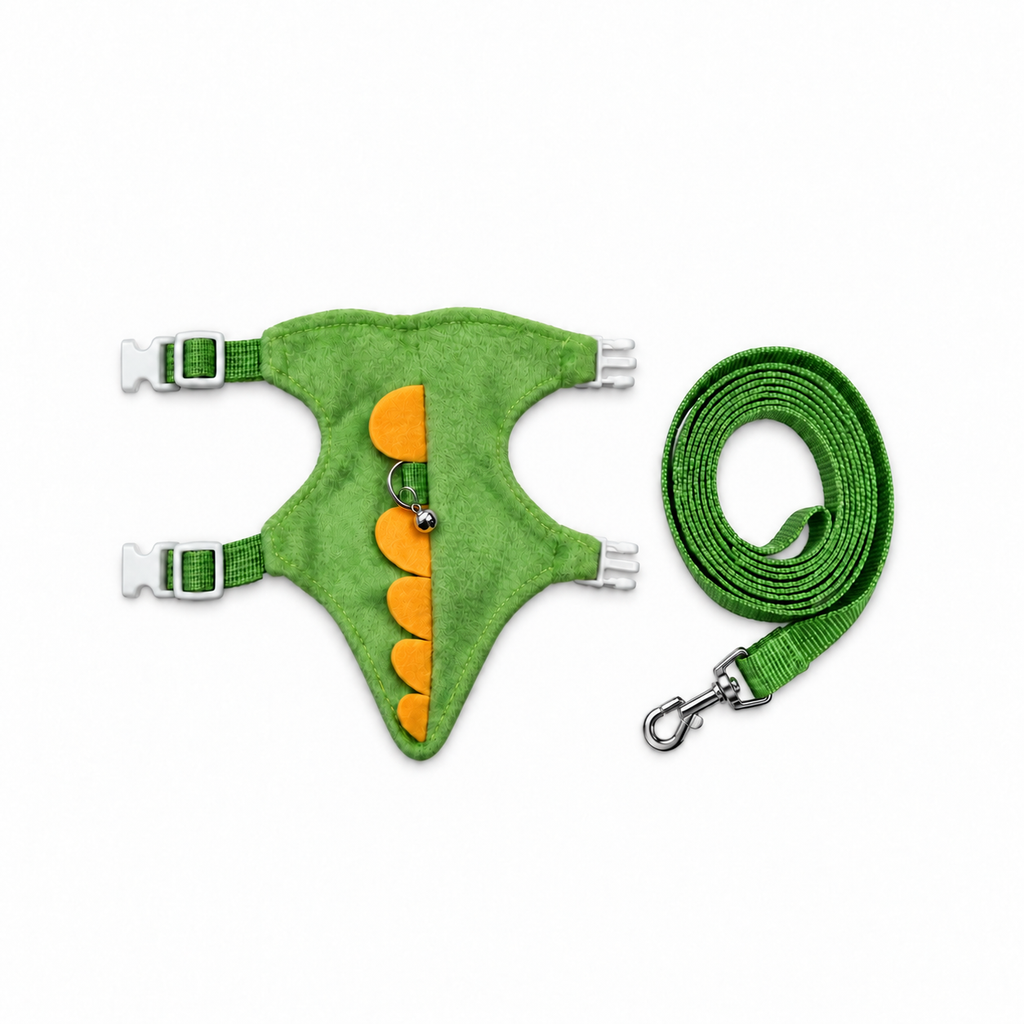 Dinosaur Vest Harness for Guinea Pigs