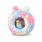 Plush Hanging Bird Nest and Swing Bed