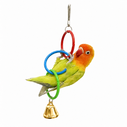 Hanging Ring Climbing Toy for Birds