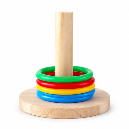 Ring Toss Toy for Pet Birds