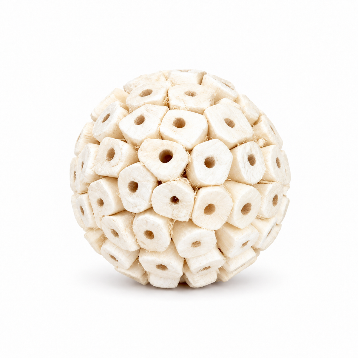 Natural Pith Ball Chew Toy for Birds