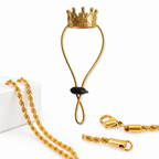 Reptile Crown & Necklace Costume Set