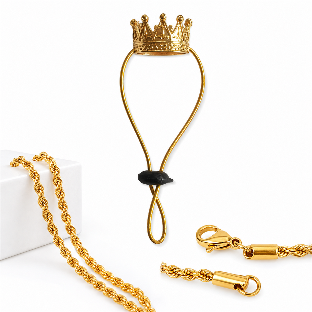 Reptile Crown & Necklace Costume Set