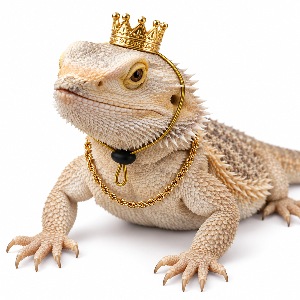 Reptile Crown & Necklace Costume Set