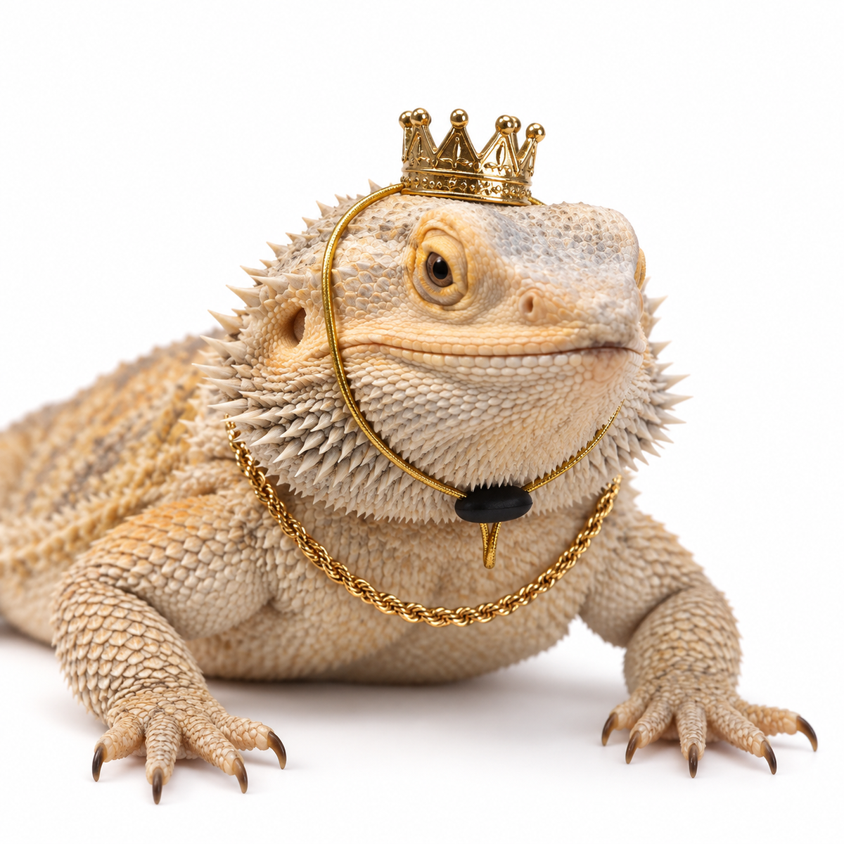 Reptile Crown & Necklace Costume Set