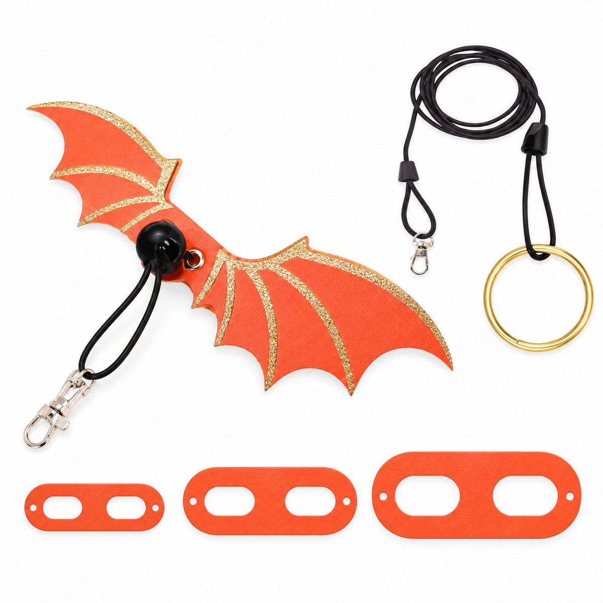 Bat Wing Leash Set for Lizards