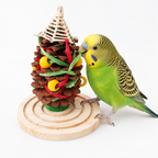 Pinecone Chew Toy for Pet Birds