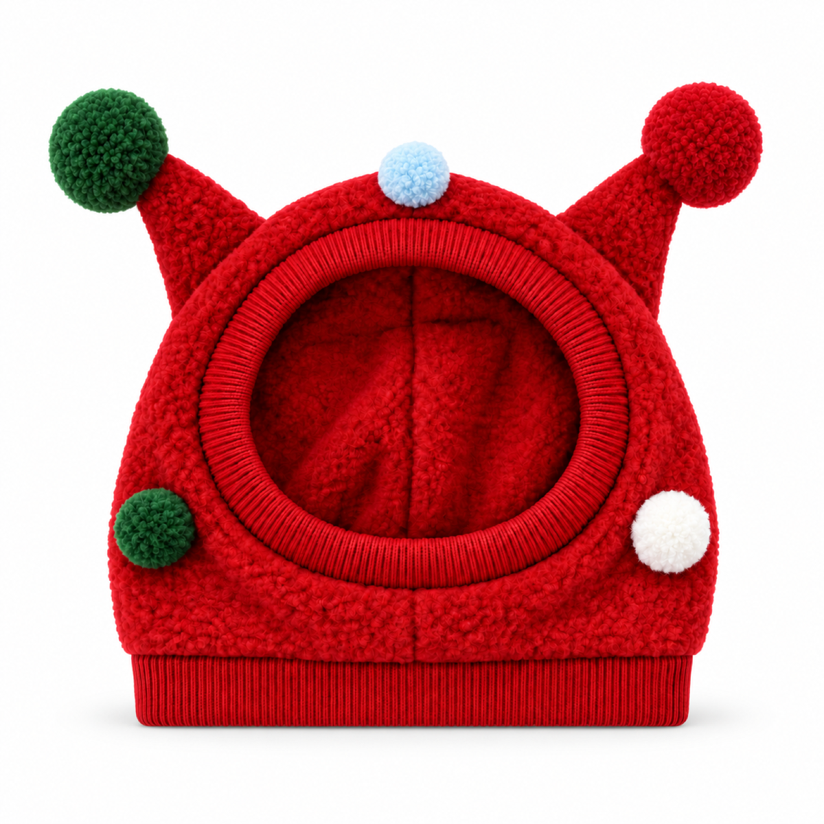 Fleece Horn Hat & Scarf for Lizards