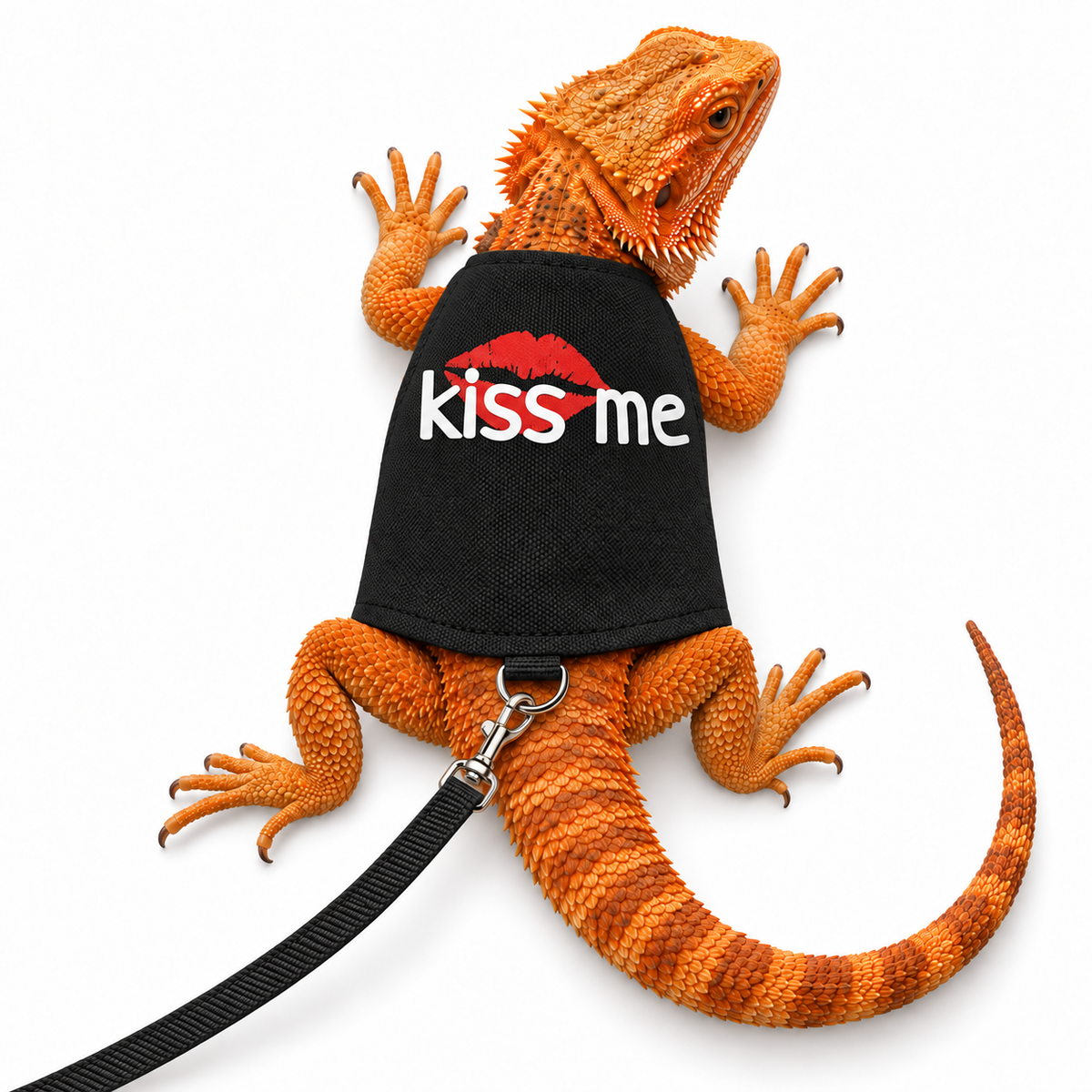 Glow-in-the-Dark Reptile Leash Harness