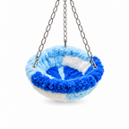 Plush Hanging Bird Nest and Swing Bed